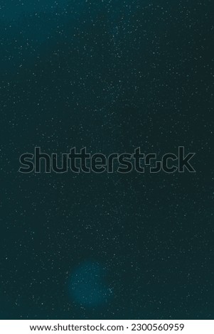 Blue color background Real Night Sky Stars With Milky Way Galaxy. Natural Starry Sky Background.