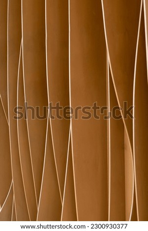 Field of hardwood wall for architecture background - stock photo
