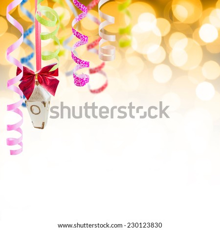 Holiday background for Christmas and New Year