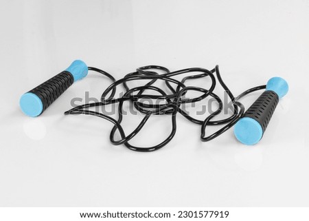 Jumping Rope blue and black
