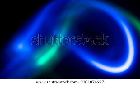 Abstract electric line neon colorful gradient black background.