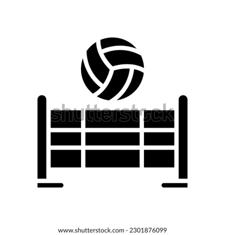 volleyball icon for your website design, logo, app, UI.