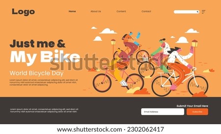 World Bicycle Day. June 3. world bicycle day celebration. banner, poster, background. World Bicycle Day Concept. World Bicycle Day Poster. Healthy lifestyle concept. vector illustration. ridding bike.