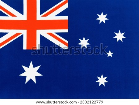 Background of Australian national flag.