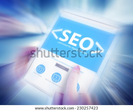 Digital Online Internet Optimization Searching SEO Concept