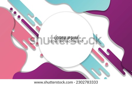 Colorful gradient fluid background. Abstract colorful background. Vector illustration.