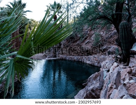 Castle Hot Springs in Arizona Royalty-Free Stock Photo #2302957693
