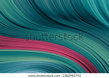 Color strip gradient wave grain paper. Abstract texture background.