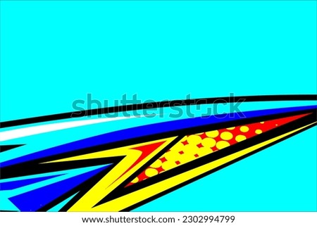 abstract racing background vector design with a unique stripe pattern and a mix of bright colors and a unique effect