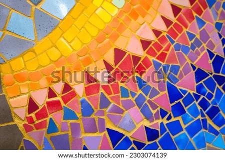 Ceramic wall texture or background