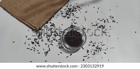 abstract background or foreground chocolate, potato donut with sprinkled meises 