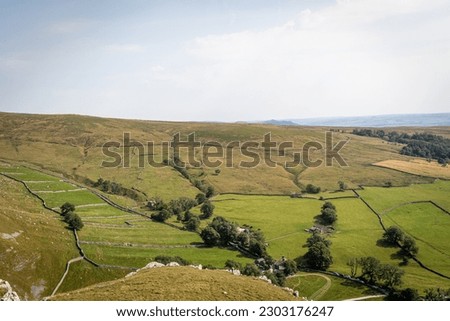 Beautiful landscape photo in Yorkshire Dales 
