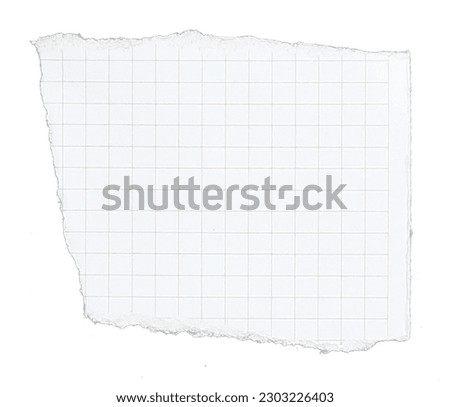 paper has grid lines torn into pieces on transparent background png file Royalty-Free Stock Photo #2303226403
