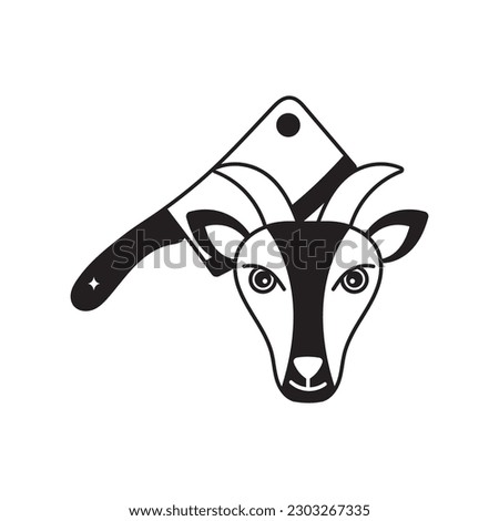 Secrifice doodle vector outline icon. EPS 10 file Royalty-Free Stock Photo #2303267335