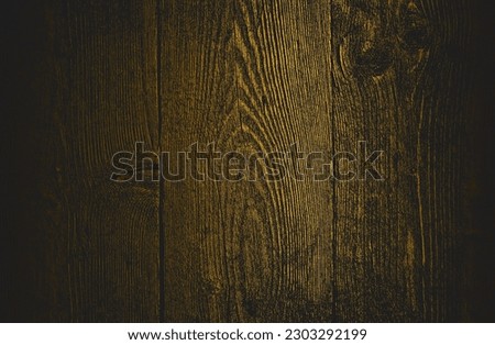 Luxury black golden metal gradient background with distressed wooden parquet texture. Vector illustration