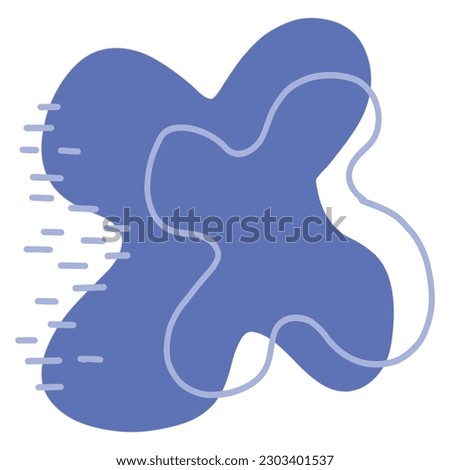 Abstract blue shape ,good for graphic design resources, backgrounds, ornaments, decoration, pamflets, banners, posters, and more