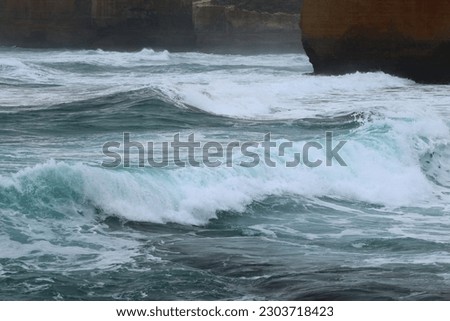 waves at the ocean side strong coastal currents white nature winds 
