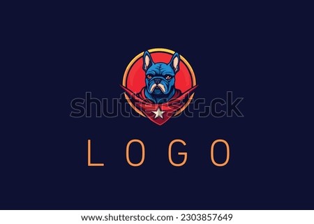 dog logo , mascot logo