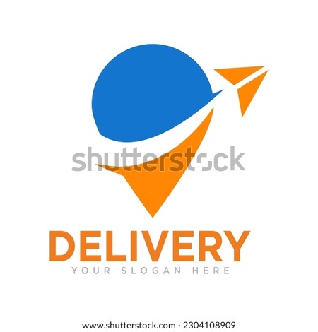 Fast Delivery Logo Design Illustration