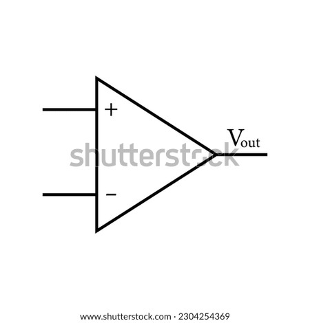 OP-AMP-SYMBOL Stock Vector Images - Avopix.com