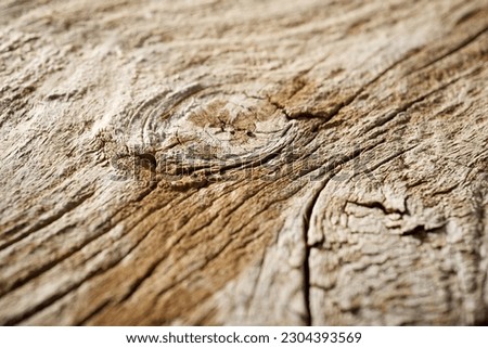 Close up of a old wood table 