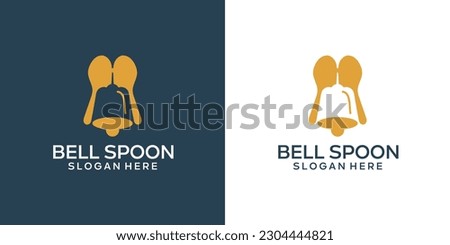 Bell Spoon logo design for Food Restaurant Logo design inspiration