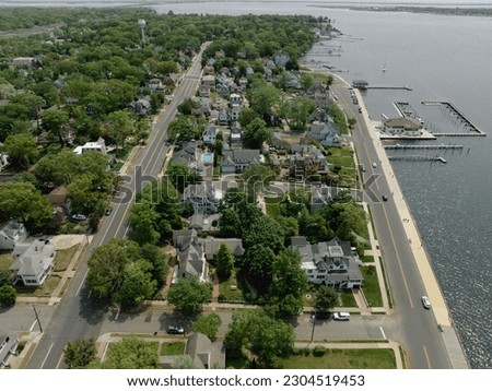 Aerial Drone of Toms River New Jersey 
