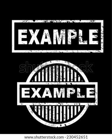 example, stamp vector