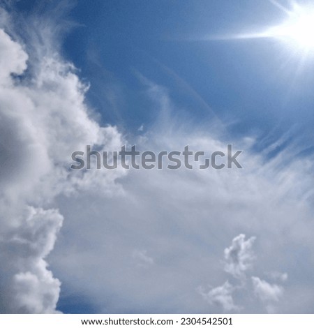 Clouds, suitable for text and background templates