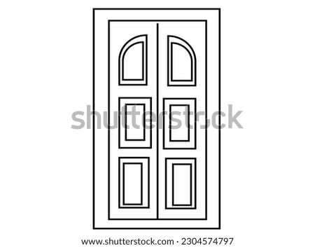  royalty free vector graphics and clipart matching Door Orange entrance door to house closed elegant door vector image Door Icon royalty-free images Customize this Artistic Poster Template .