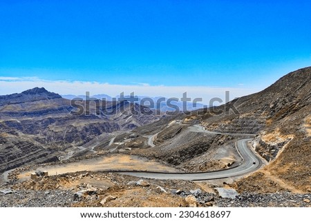 Picture of Jebel Jais Mountain in Ras Al Khaimah, UAE