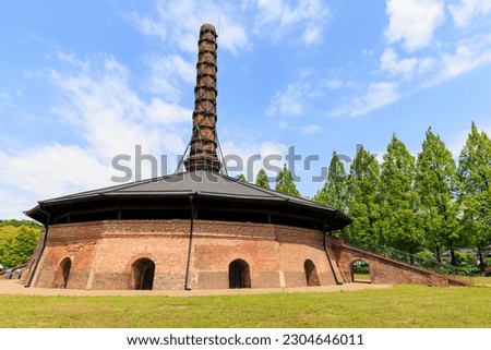 Appearance of Hoffmann brick kiln