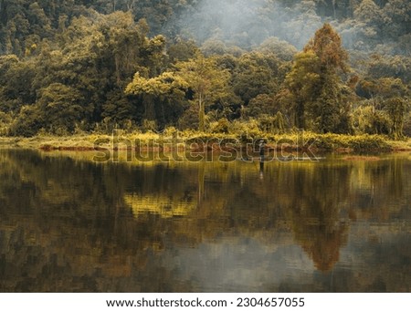 Situ Gunung is a tourist spot in Sukabumi that holds millions of charms, millions of beauties, which are translated into several very popular tourist spots. Royalty-Free Stock Photo #2304657055