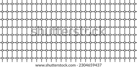 Mix rounded rectangular and diamond star tiles. Illustration of generic backdrop pattern design.