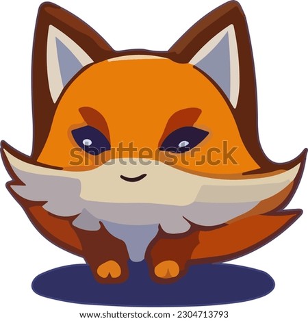 Playful fox pattern vector background showcases a collection of lovable fox illustrations, radiating an irresistible combination of cuteness and cleverness