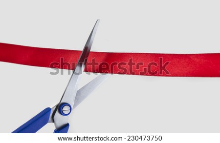 Inauguration ribbon