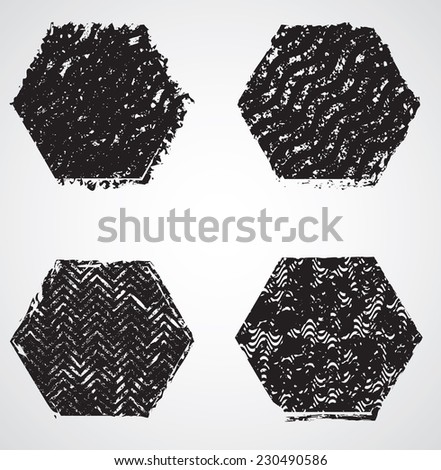 Grunge Rubber Texture Stamp  . Vector Illustration .