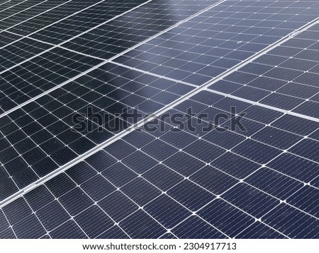 Solar panels, solar installation, filling full picture