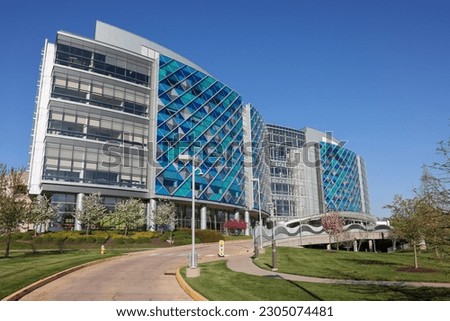 Nemours-Alfred I. duPont Children's Hospital, Wilmington, Delaware, one of the best pediatric hospitals in the USA Royalty-Free Stock Photo #2305074481