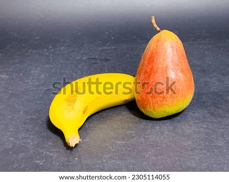 Still Life Fruits - Bananas and Pears