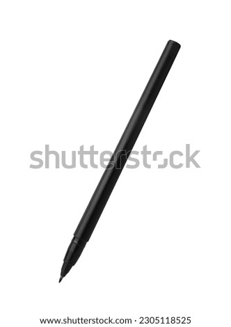 Hair brush pen isolated on white background Royalty-Free Stock Photo #2305118525