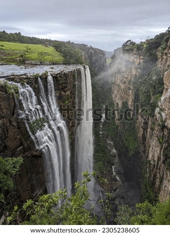 Magwa Falls in the Eastern Cape
