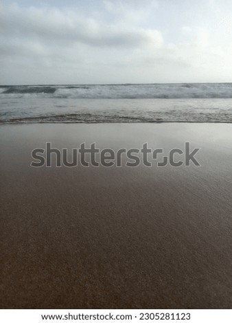 selective focus photo of the shore of Arabian Sea karachi 