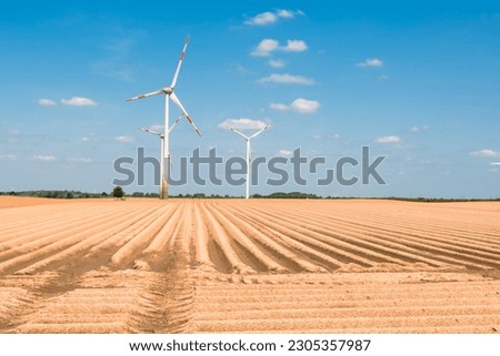 wind turbine near dusseldorf germany