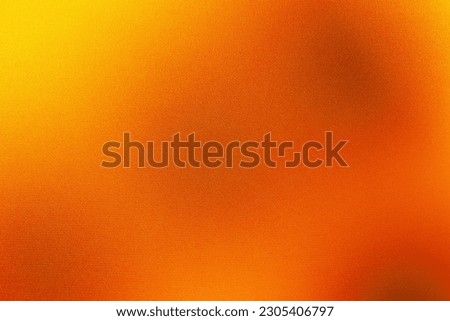 Yellow burnt orange red fiery golden brown black abstract background for design. Color gradient. Rough, grain, noise. Colorful bright spots. Royalty-Free Stock Photo #2305406797
