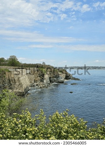 
The Cliffwalk in Newport, Rhode Island offers a breathtaking coastal trail with stunning ocean views and historic mansions. Royalty-Free Stock Photo #2305466005