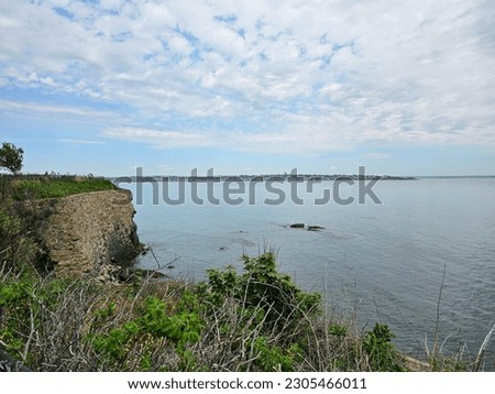 
The Cliffwalk in Newport, Rhode Island offers a breathtaking coastal trail with stunning ocean views and historic mansions. Royalty-Free Stock Photo #2305466011