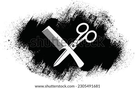 men's barber tool background image