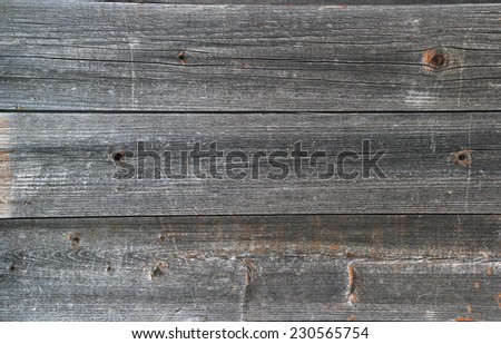 old wooden planks with remnants of paint, the background of the lining