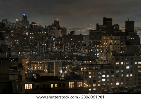 Nighttime on Manhattan's Upper West Side